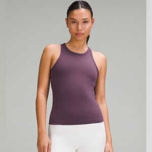 Lululemon Purple Jersey Training Tank Top